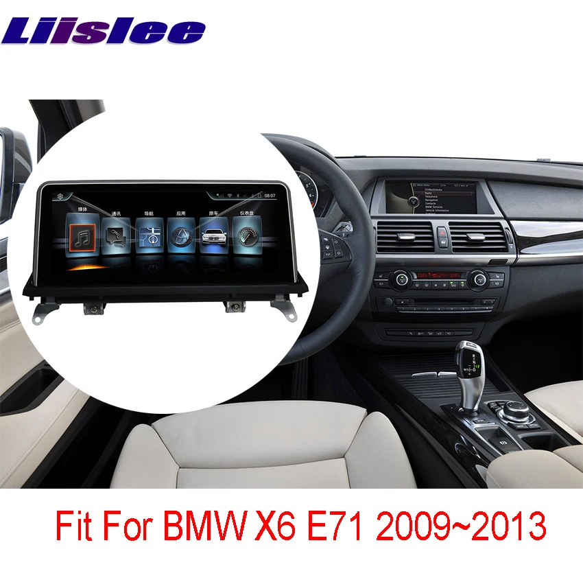 Liislee мультимедийный плеер для BMW x6 E71 2009 ~ 2013 Android радио аудио видео Wi-Fi GPS навигация