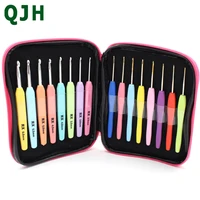 17pcs set knitting tools sweater needles stainless steel hand sewing set color sweater knit crochet sewing hand knit diy