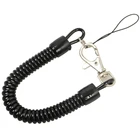 Тактический пружинный шнурок для ключей, мужской выдвижной, с защитой от потери, гаджеты для мужчин, уличный брелок, подвески, эластичные веревки