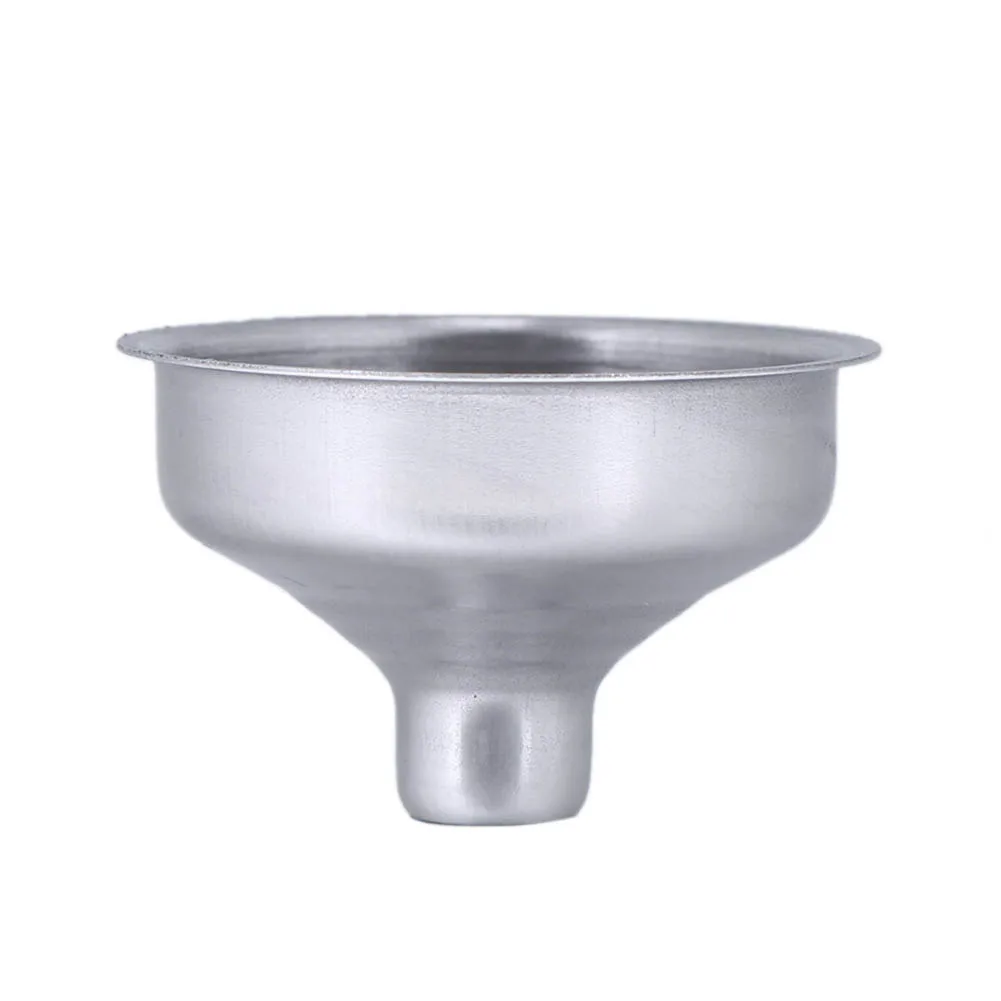 Funnel 100 мл распылитель оливкового масла из нержавеющей стали, бутылка-спрей для масла, стеклянный горшок для масла, герметичный диспенсер для масла, кухонные принадлежности для барбекю - Цвет: Funnel