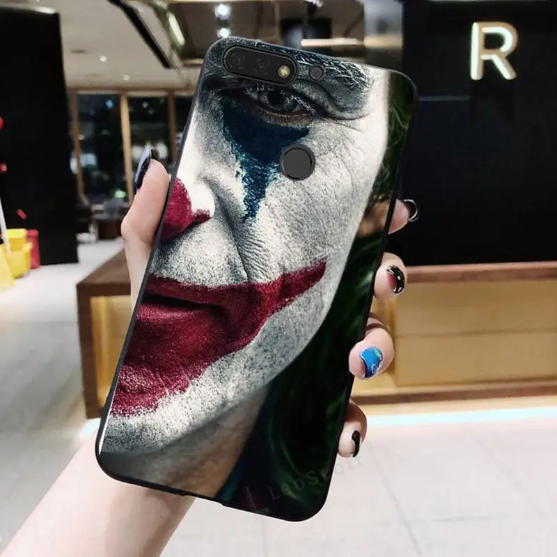

Joker movie horror Phone Case For Huawei Honor 7C 7A 8X 8A 9 10 10i Lite 20 NOVA 3i 3e