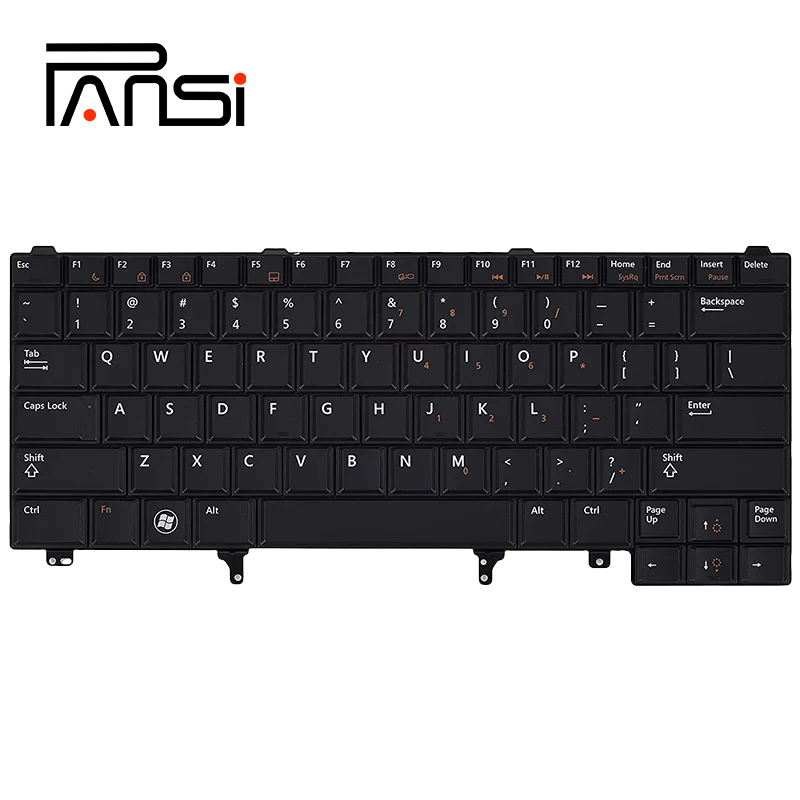 Новая черная клавиатура US для ноутбука Dell E6220 E6230 E6430 E6420 E6440 E5420 E6320 E6330 | Компьютеры