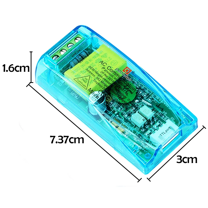 

PZEM-004T New Version Power Energy Watt Meter AC 220V 100A Electricity Volt Amp Frequency Kwh Voltmeter For Arduino CT