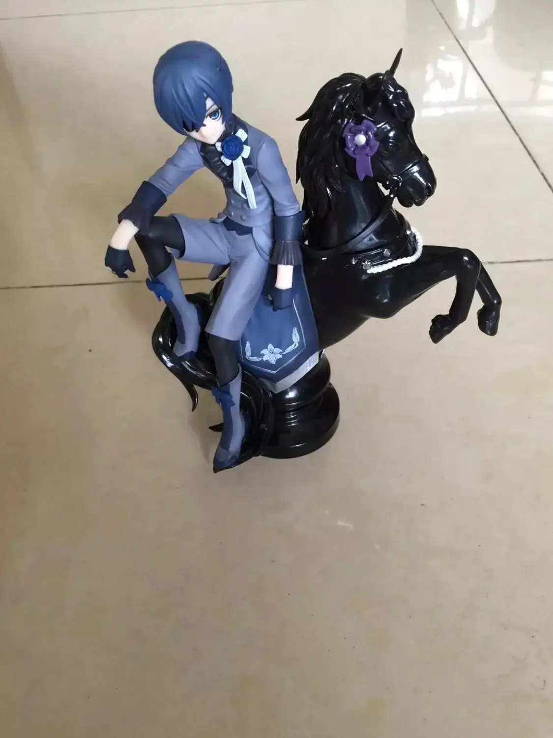 Аниме 18 см Черный Дворецкий книга цирка Kuroshitsuji Ciel Phantomhive ПВХ фигурка