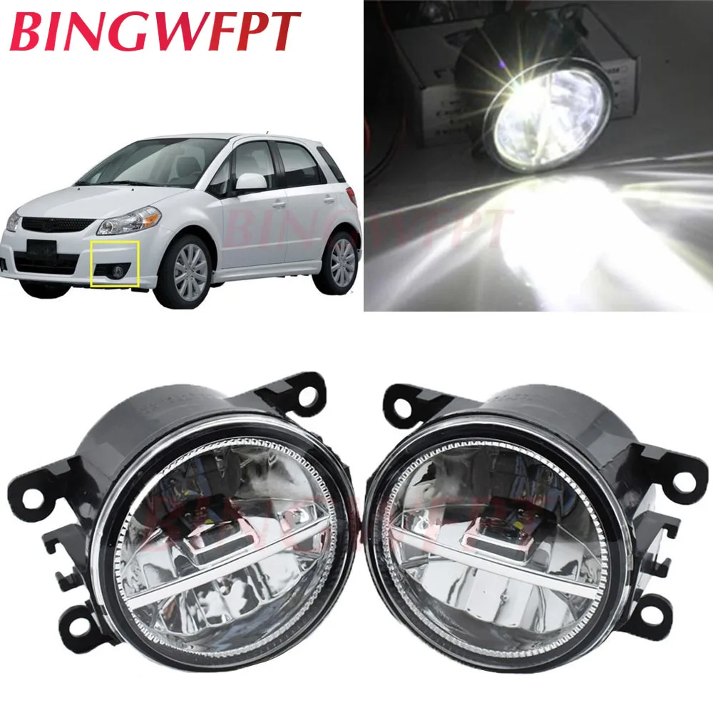 2 шт Автомобильный светодиодный противотуманный светильник H11 для Suzuki SX4 (EY GY) 2006