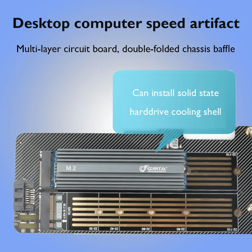 двойной адаптер m 2 pcie pci express 30 x4 на m 2 ngff m key b key