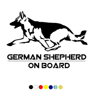 CS-1615#20*14см наклейки на авто  German Shepherd on board водонепроницаемые наклейки на машину наклейка для авто автонаклейка стикер этикеты винила наклейки стайлинга автомобилей украшения