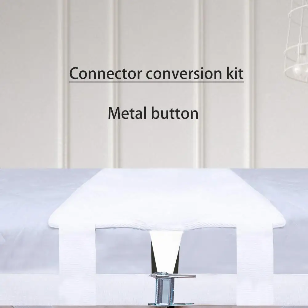 Bed Bridge Mattress Connector Twin To King Gap Filler Pad Two Single Mattresses Conversion Kit For Family And Hote | Дом и сад