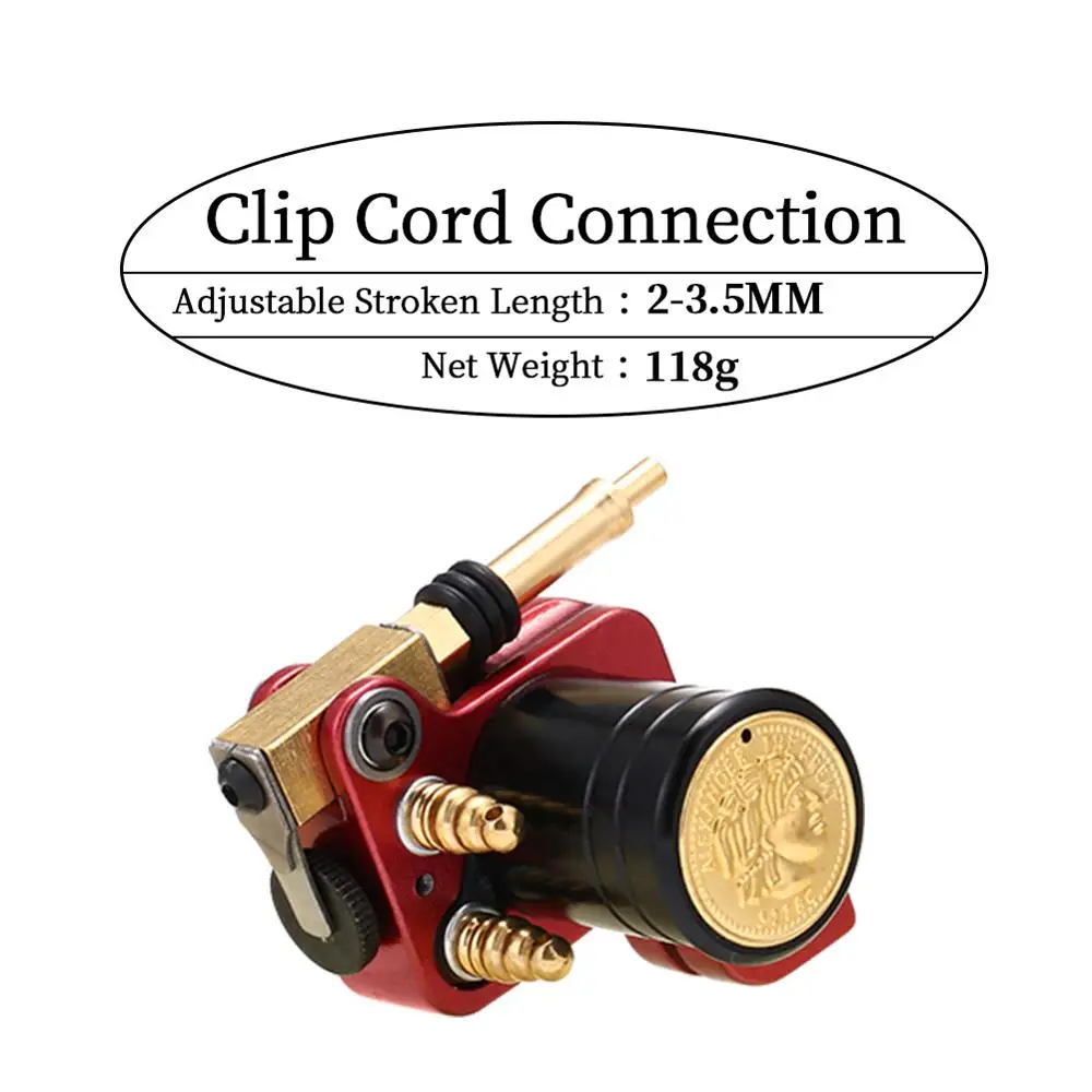 Вращающаяся машинка для татуировок с рамкой из алюминиевого сплава японский