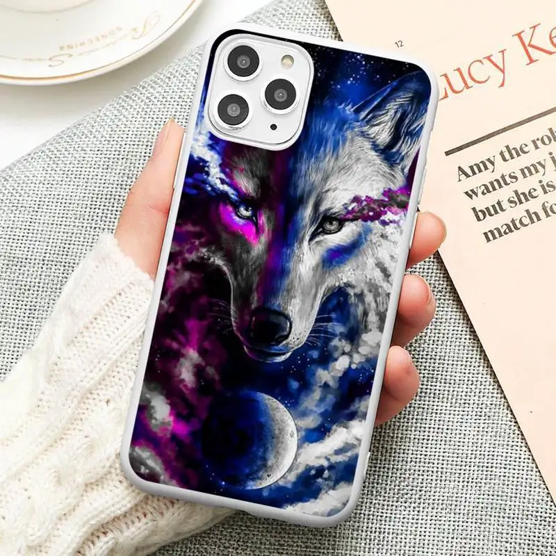 

Animal Lion Tiger Funda Phone Case Candy Color for iPhone 6 6S 7 8 11 12 XS X SE 2020 XR mini pro Plus MAX funda