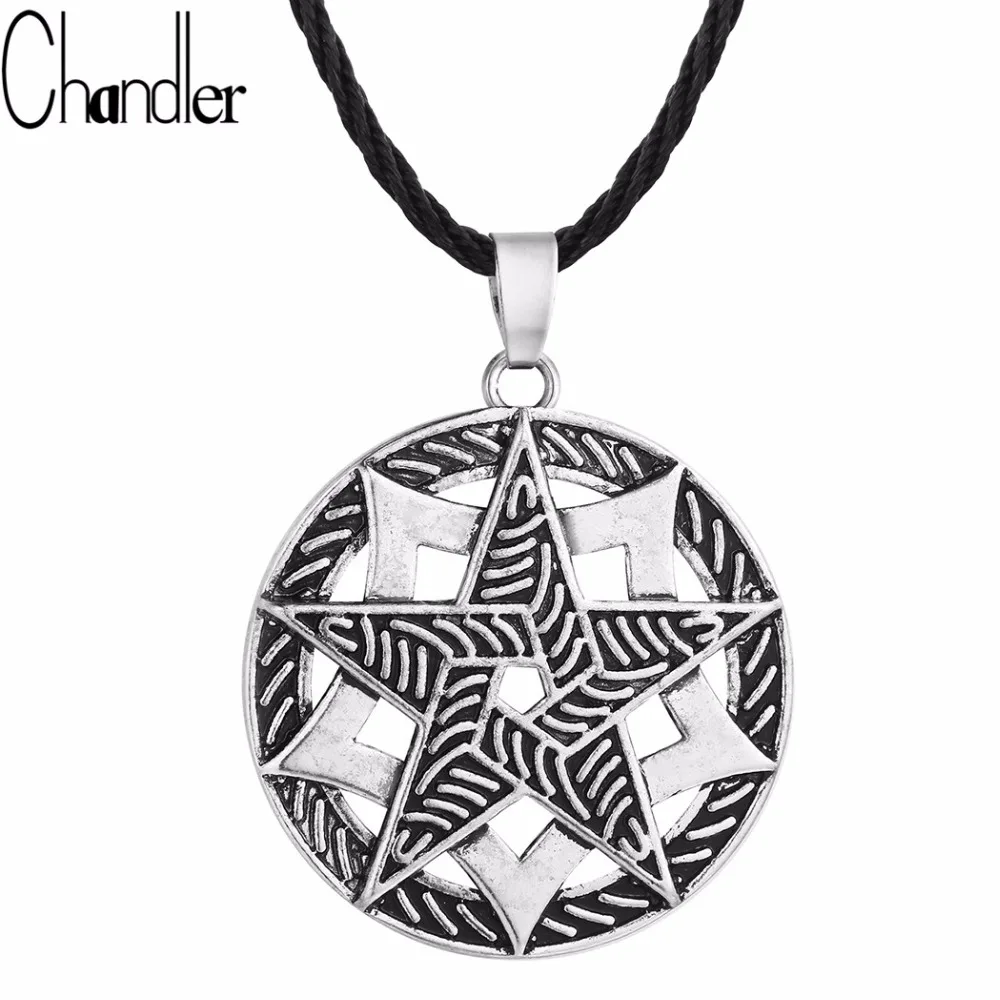 Чандлер славянская звезда магии Кулон амулет ожерелье для мужчин мальчиков
