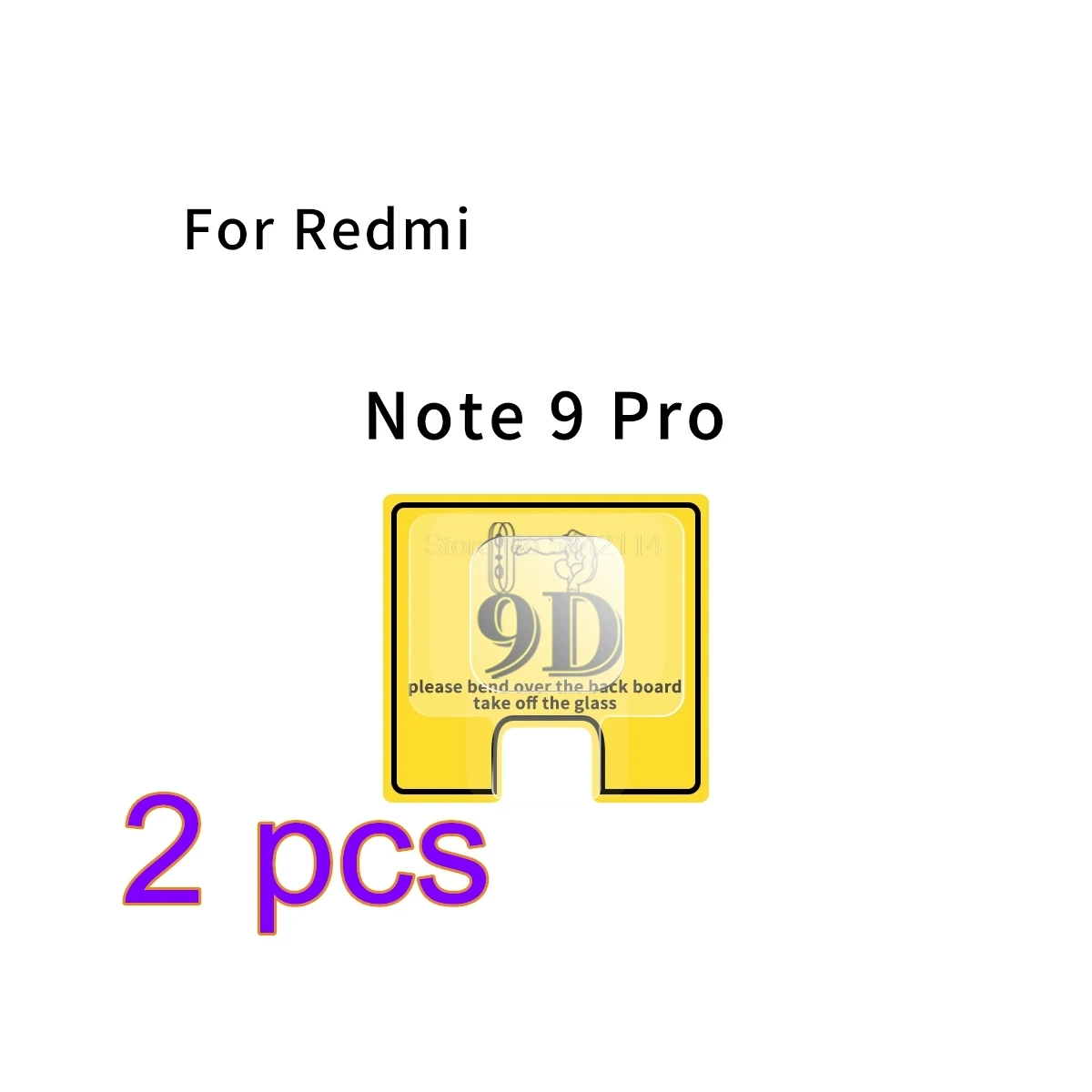 Защитное стекло для камеры 2 шт. 9D Xiaomi Redmi Note 9 Pro Max 9s полное покрытие защита экрана