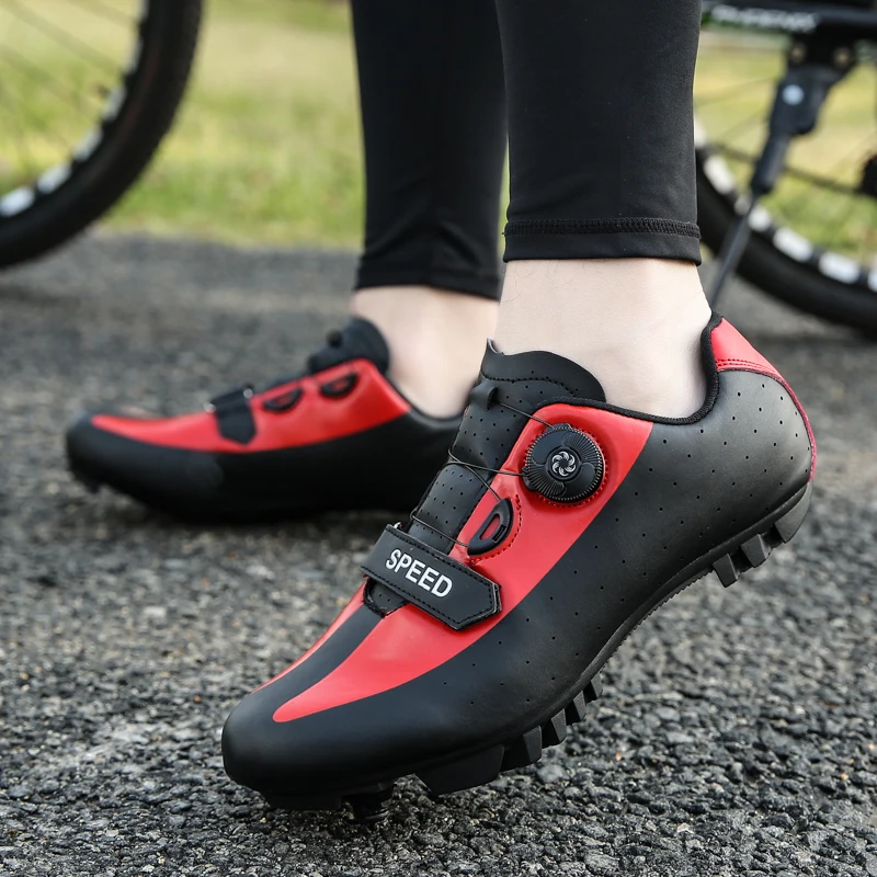 

Men Cycling Sneakers MTB Flat Shoes Specialized Women SPD Racing Trek Bike Footwear Male Mountain Freestyle Bicycle Shoes Road