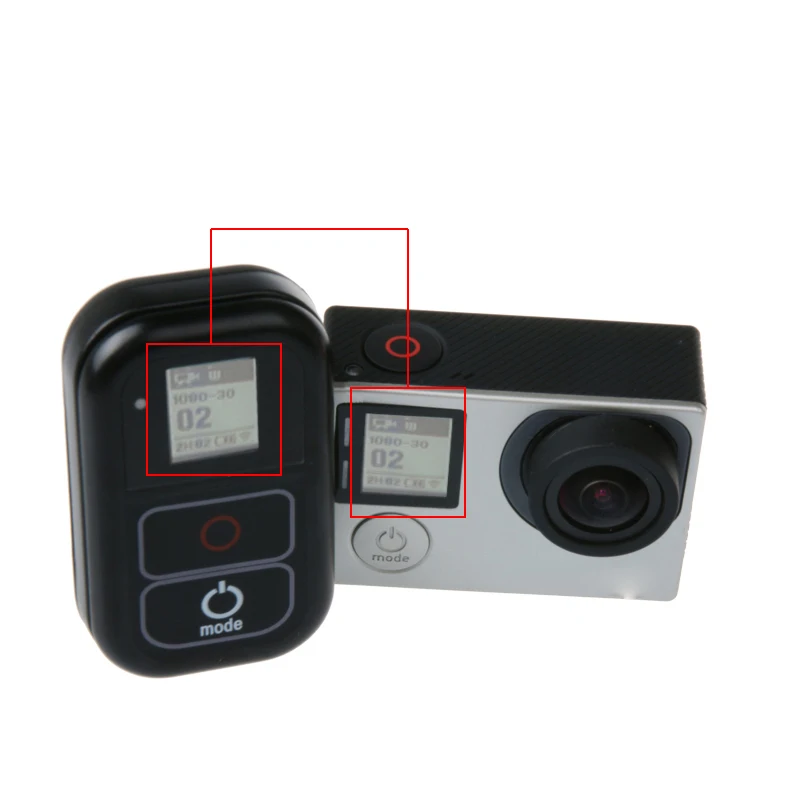 Водонепроницаемый пульт дистанционного управления Wi Fi для камеры Gopro Hero Max 8/7/6