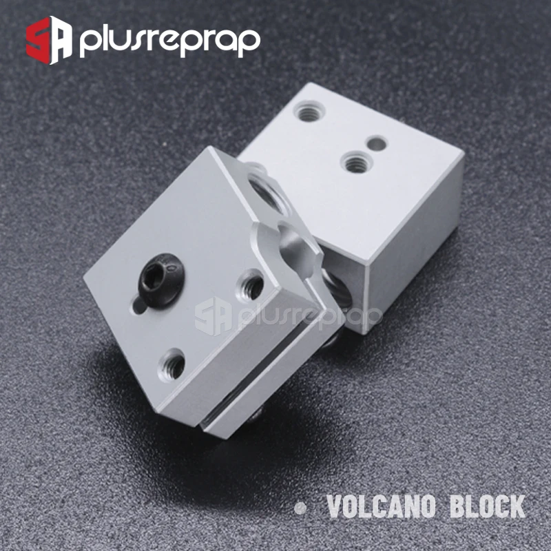 Аксессуары для 3D-принтера подогреваемый блок MK7 MK8 MK10 V5 V6 Volcano CR10 экструдера