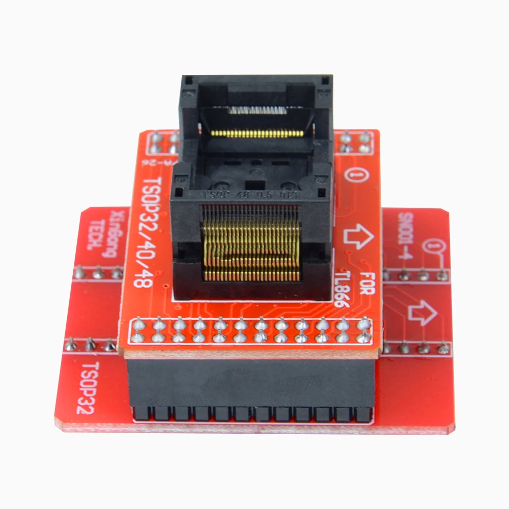 Original TSOP32 Adapter + TSOP40 TSOP48 For Xgecu TL866II Plus USB Universal Programmer Test Product Chip Calculator Specialized