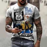 2021 mens t shirt hot sale highway street style 3d printing casual sportswear harajuku comfortable polyester material 66