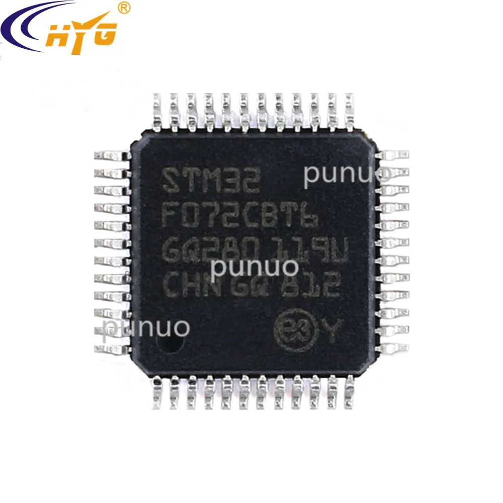 Оригинальная аутентичная Инкапсуляция STM32F072CBT6 LQFP 48 32 битный микроконтроллер 128K