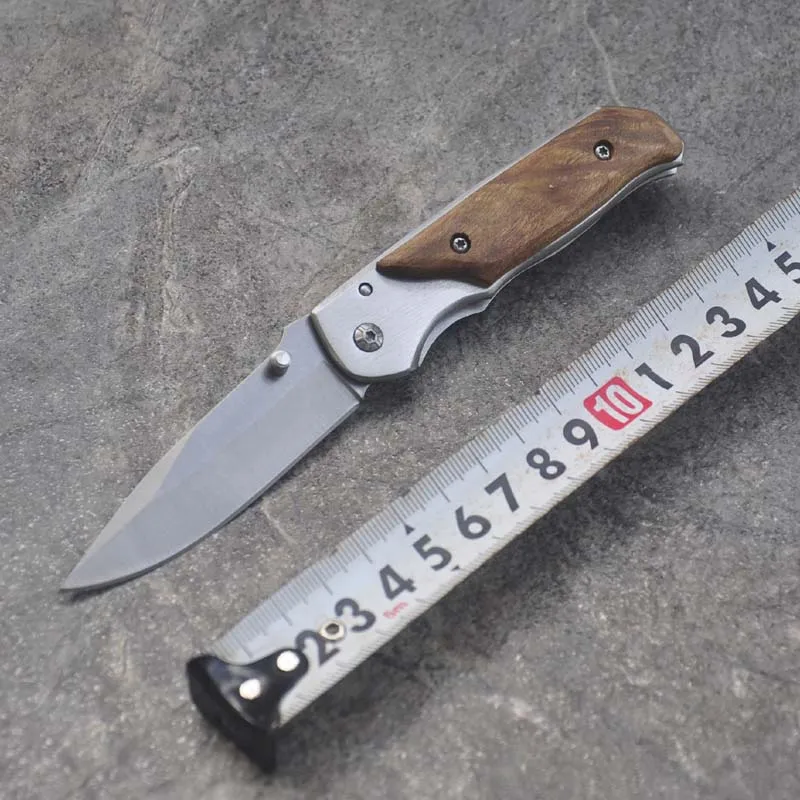 Фирменный черный титановый складной нож 7CR18MOV лезвие стальные ножи с ручкой