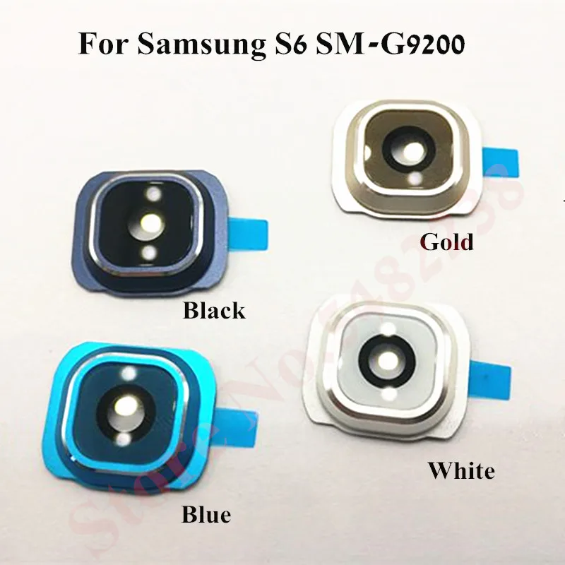Оригинальная кольцевая стеклянная крышка для объектива задней камеры Samsung S6 Edge