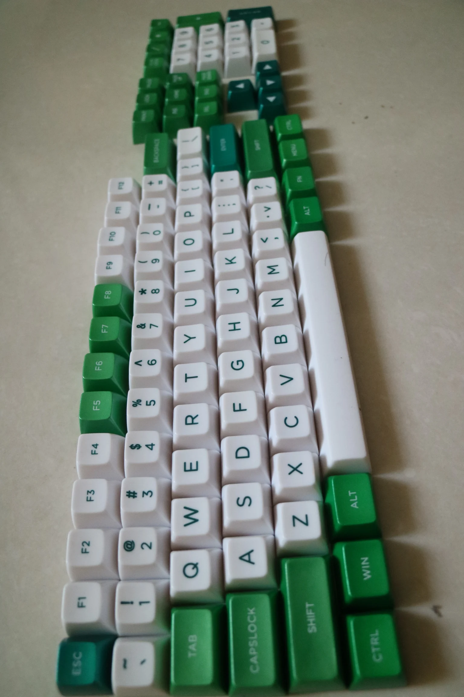 SA высота крышки ABS материал зеленый рукав SP эльф (104 87) Keycap|Аксессуары для мышей и