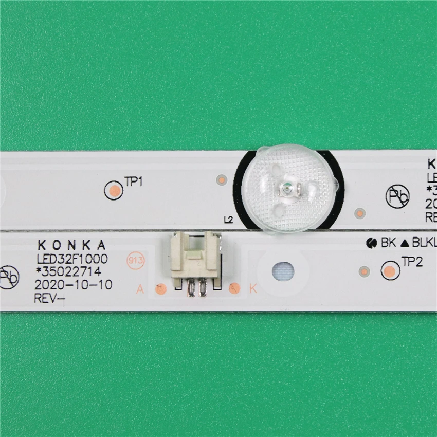 580mm 2PCS LED TV Illumination Lanes RF-BK320E30-0601S-03 Bars Backlight Strips Line Ruler RF-BK320E30-0601S-07 Tapes | Лампы и