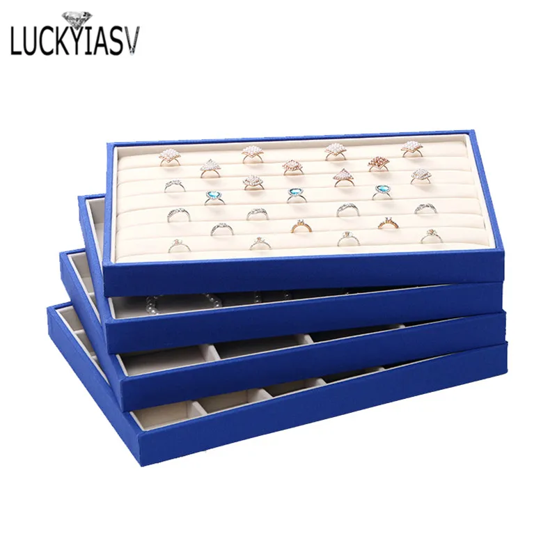 

Jewelry Storage Tray Box Ring Bracelet Pendant Necklace Tray Display Picking Tray For Jewelry Organizer Tray Ring Necklace Stud