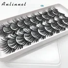 10 пар накладных ресниц натуральные норковые накладные ресницы для макияжа толстые и мягкие ресницы для женского макияжа