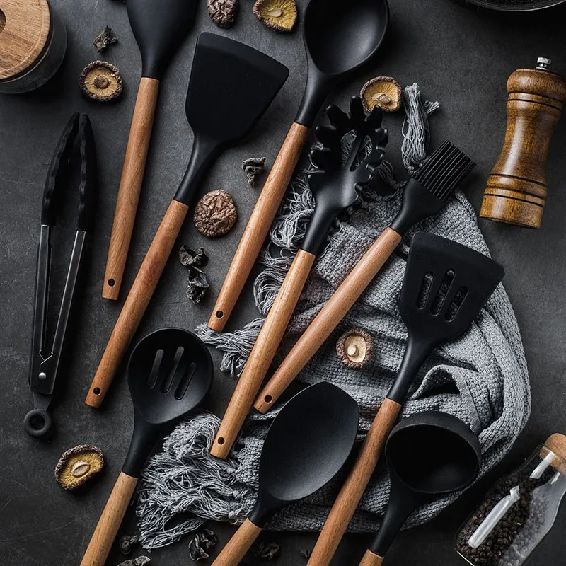 Наборы инструментов для приготовления пищи нетоксичные кухонные инструменты