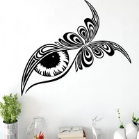 drop shipping eyes wall sticker pvc removable for living room bedroom waterproof wall art decal