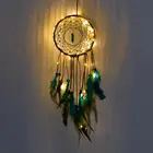 Ловец снов ручной работы, Музыка Ветра, Настенный декор для девочек, детский садовый декор, уличные подарки светильник кой, бытовые инструменты