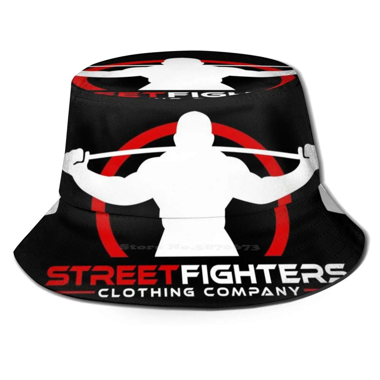 

Черная логотипа компании Streetfighter, забавные пляжные Панамы, уличные бойсеры, тренажерный зал, бодибилдинг, атлетика