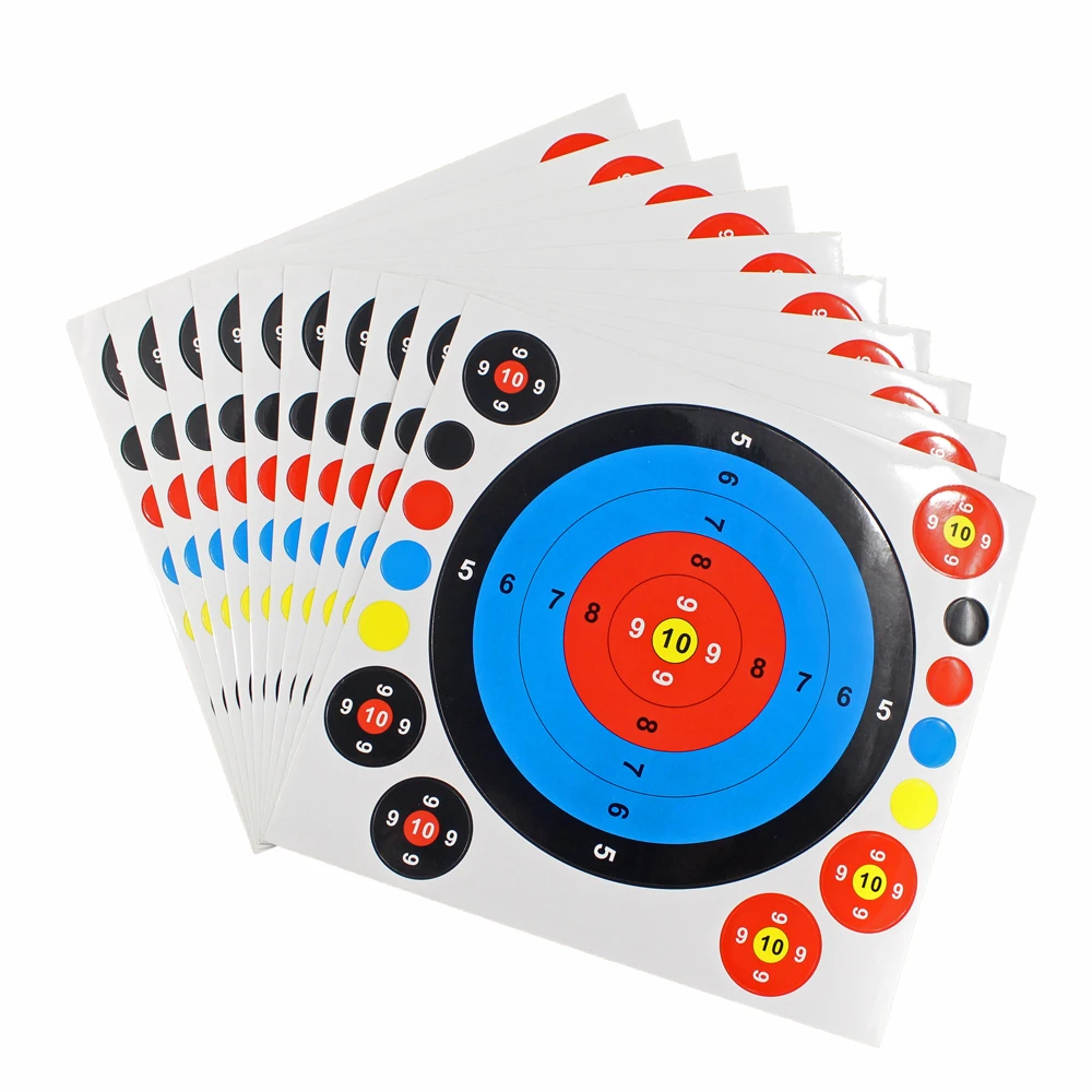 Тренировочные прочные стрельбы с изображением мишени точный реквизит стрельба