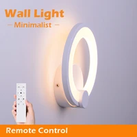 dimmable nordic style bedside wall lights creative led lamps 12w bedroom aisle corridor porch balcony sconce decoration ac220v