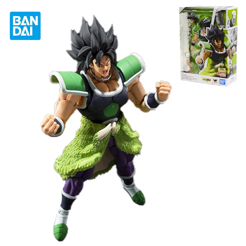 

Bandai оригинальный Драконий жемчуг Z Super Saiyan Broli фигурка передвижная модель голова Аниме кукла детские игрушки орнамент коллекционный подарок