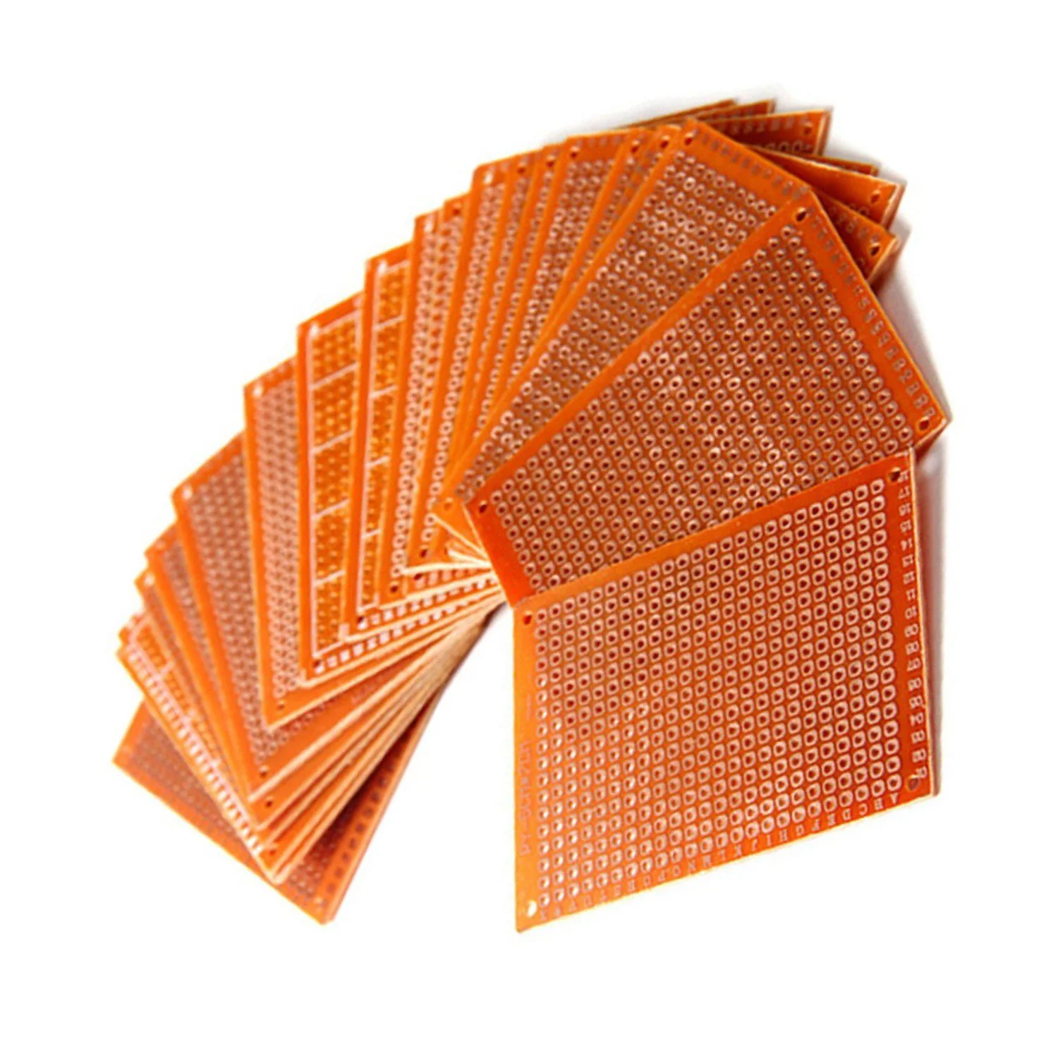 10x DIY PCB Универсальный прототип бумажная печатная плата Stripboard 5x7 см Новинка|Детали