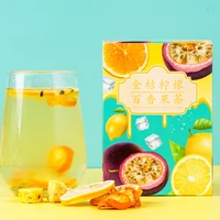 lemon kumquat passion fruit tea freeze dried lemon slices honey bubble water cooled bubble fruit tea slimming tea