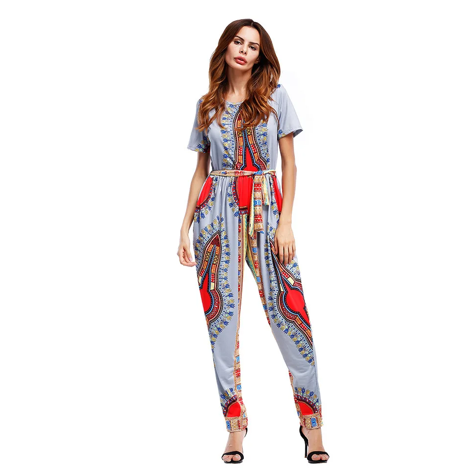 Африканская одежда Дашики платья новое поступление хлопок полиэстер Женщины 2017