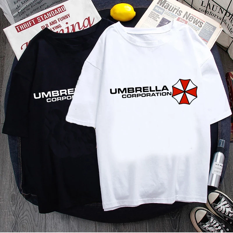 Футболка Umbrella Corporation Мужская милый Графический топ с мультяшным принтом зонтика