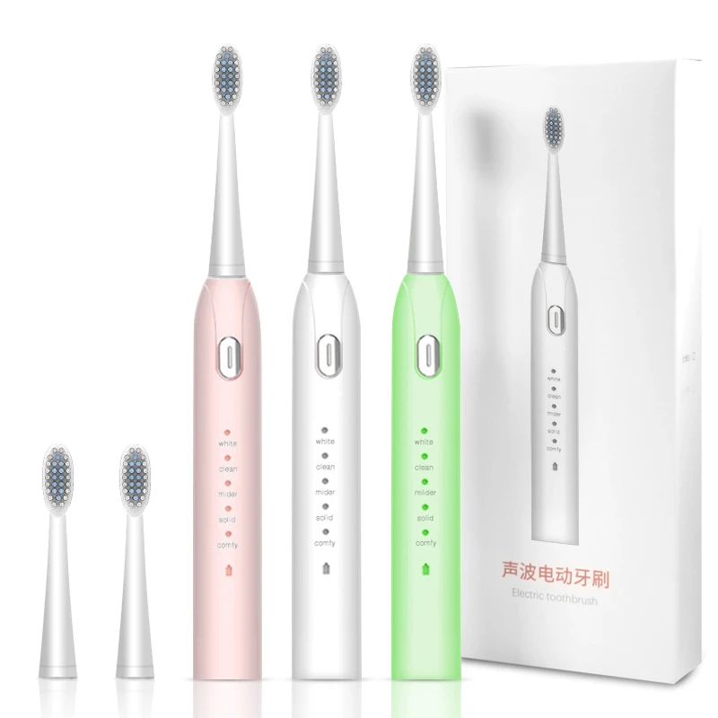 Электрическая зубная щетка 5 режимов водонепроницаемая ультразвуковая