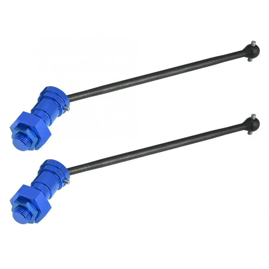 Front Drive Shaft 2 шт./компл. RC алюминиевый сплав амортизатор демпфер/сервопривод Tie Rod/вал переднего привода для TRAXXAS XMAXX 1/5 дистанционное управление автомобиля - Цвет: Front Drive Shaft