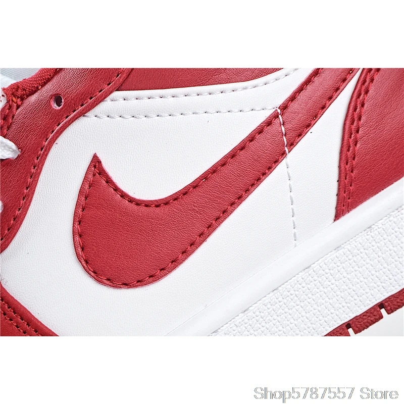 

Nike baskets, Air Jordan 1 Low AJ1, chaussures de sport pour hommes et femmes, taille 36 45, 553558 611, originales