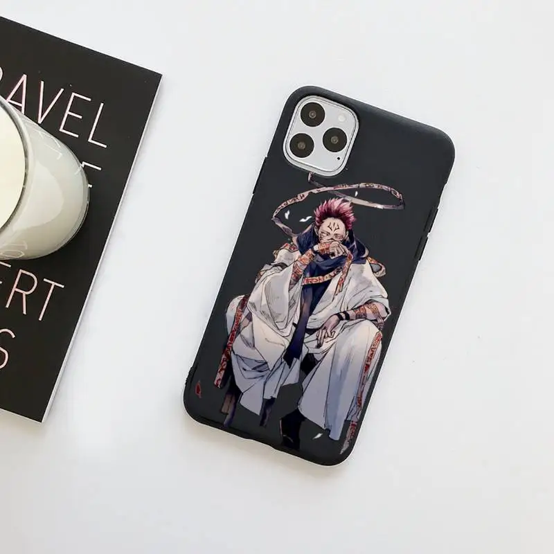 

Jujutsu Kaisen Phone Case for iPhone 7 8 11 12 Pro X XS Max XR Samsung A S 10 20 50 Plus pro mobile bags