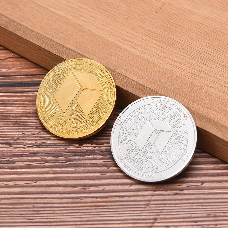 

Creative Gold Silver Plated NEO fictitious Commemorative Coins Art Collection
