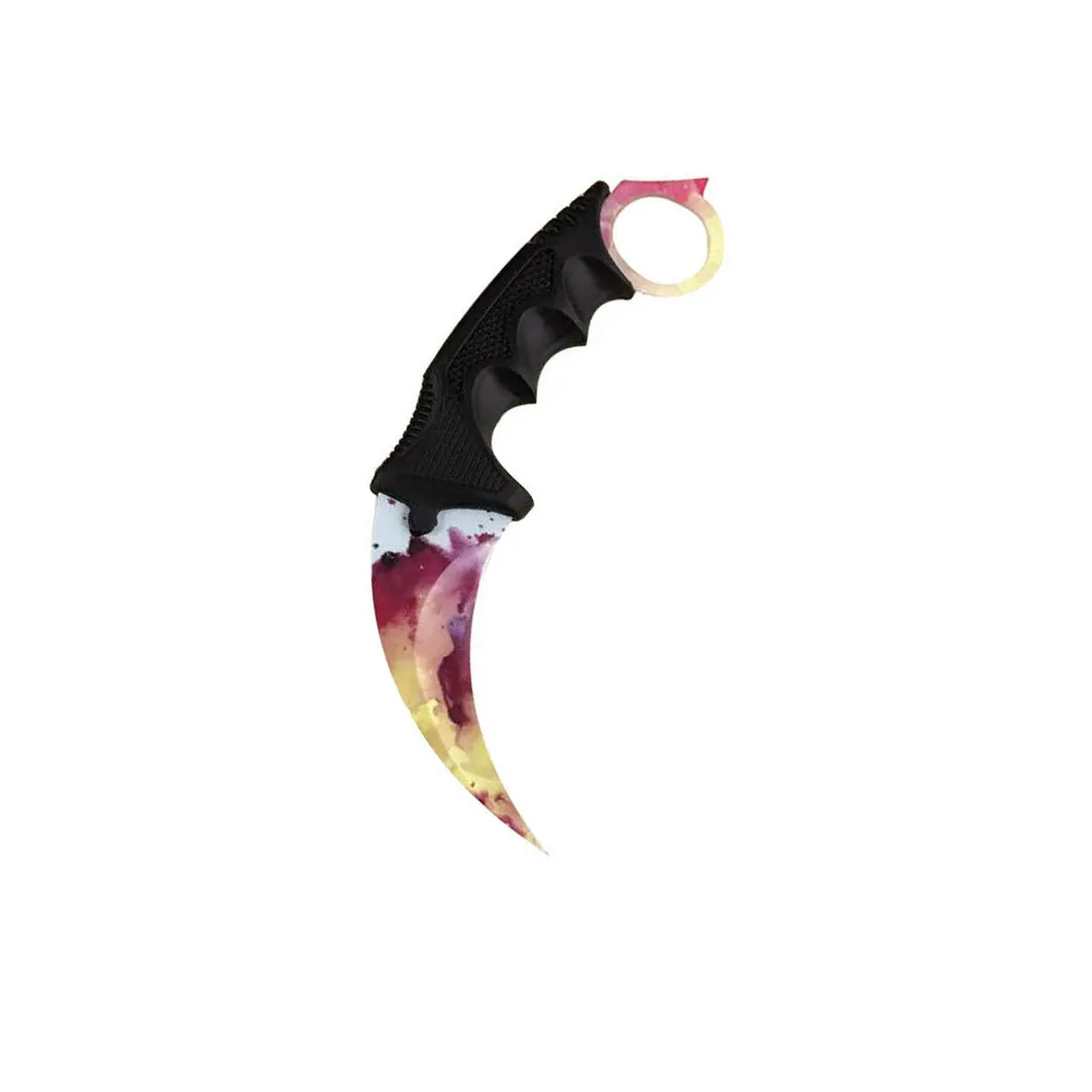 HS инструменты Открытый Csgo Karambit нож охотничьи ножи выживания тактический коготь нож Карманный Самообороны обидный походный инструмент - Цвет: CH