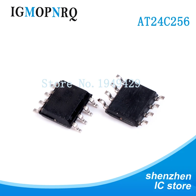 Бесплатная доставка 10 шт./лот AT24C256C-SSHL-T SOP8 EEPROM серийный AT24C256C экран: 2ECL Оригинал