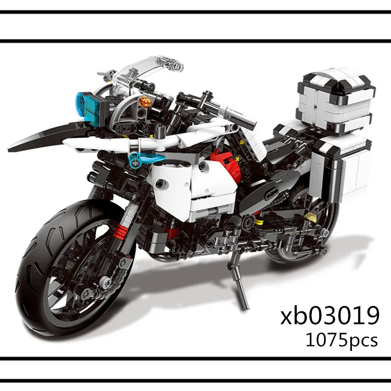 XINGBAO LepinED Technic MOC R1200 GS тяжелый мотоцикл модель строительные блоки игрушки для