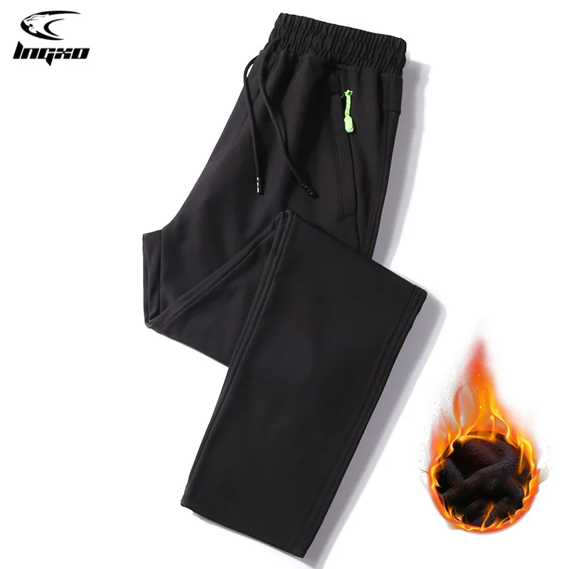 

LNGXO Winter Fleece Pants Women Waterproof Softshell Warm Trousers Skiing Hiking Camping Climbing Trekking Outdoor Rain Pants