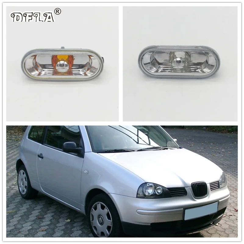 2 шт. автомобильный Стайлинг для SEAT Arosa 1997 1998 1999 2000 2001 2002 2003 2004 Новый боковой маркер