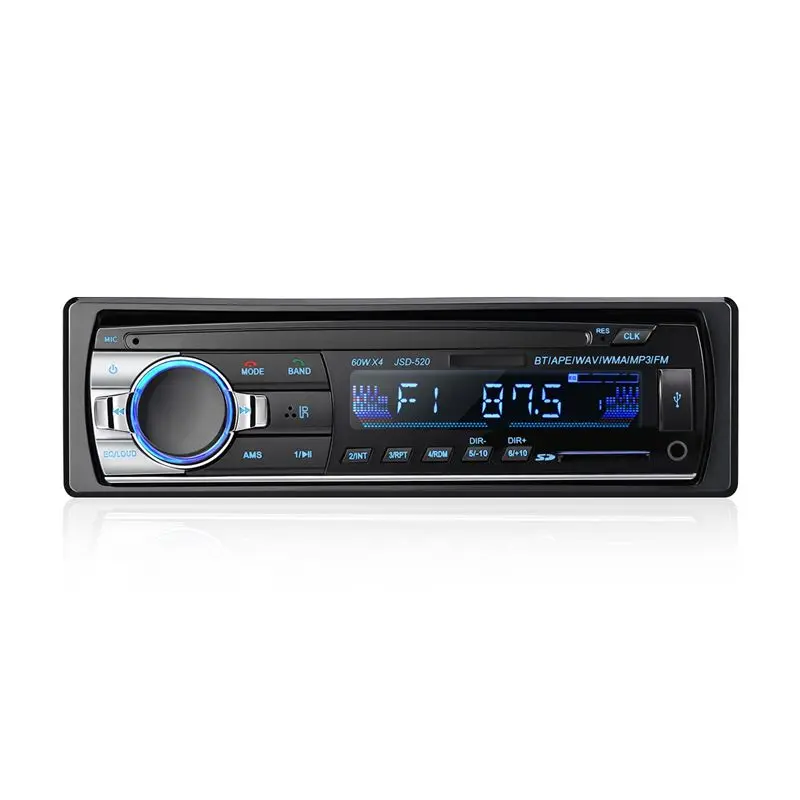 Новинка-Bluetooth автомобильный аудио стерео приемник-Bluetooth одиночный DIN в тире 12 В FM